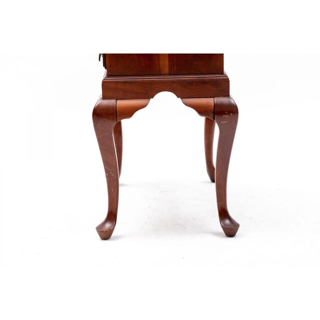 Wood Queen Anne Style Silverware Chest For Sale - Image 7 of 12