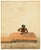 Indian Company School, A Man Hand Block Printing Calico Textiles, Watercolor For Sale - Image 3 of 7