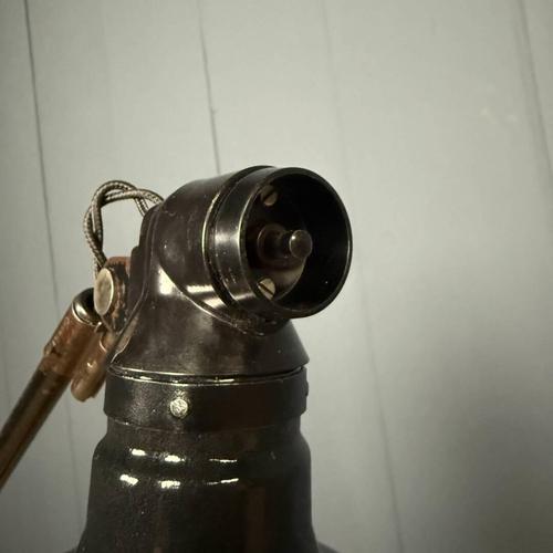 Black Table Lamp with Enamel Shade from Rademacher For Sale - Image 12 of 18