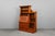 Early 20th Century Art Nouveau Bookcase with Secretary Compartment in Oak For Sale - Image 5 of 18