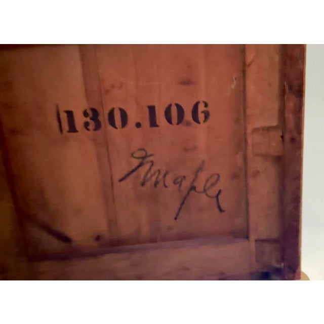 Wood 1906 Widdicomb Furniture Company Birds Eye Maple Side Table For Sale - Image 7 of 7