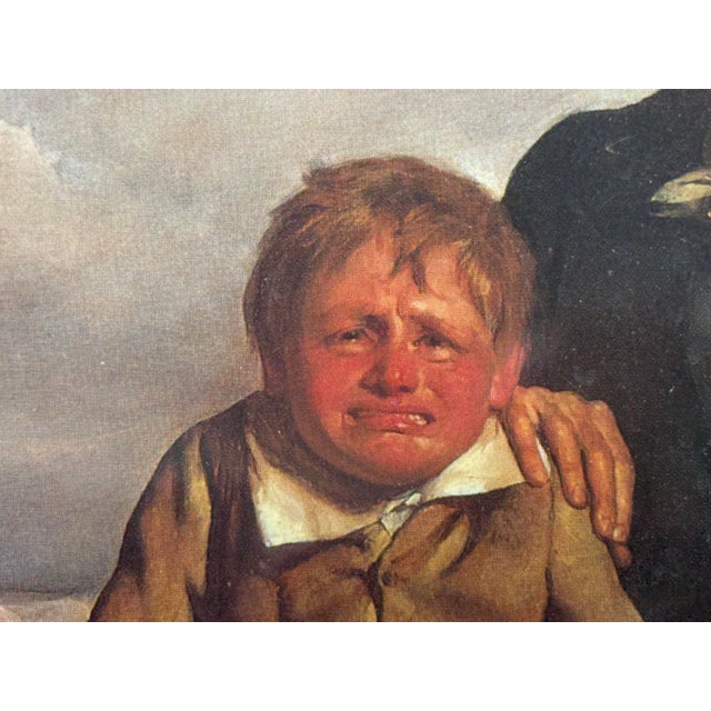 Wood John Faed Boyhood Framed Art Reproduction For Sale - Image 7 of 12