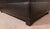 Mid 20th Century Tufted Large Black Leather Ottoman For Sale In New York - Image 6 of 8
