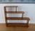 Mid-Century Modern Mid-Century Hand Carved Calla Lily 4-Tier Wood Bookshelf For Sale - Image 3 of 12