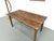 Small Vintage Farmhouse Table with Tapered Legs in Pine, 2010s For Sale - Image 6 of 15