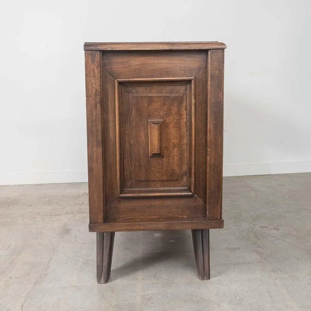 1940s French Brutalist Oak Sideboard For Sale - Image 4 of 15