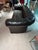 Large Vintage Black Leather Chesterfield Sofa For Sale - Image 10 of 12