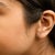 Haus of Brilliance 10K Yellow Gold 1/10 Cttw Diamond 'U' Initial Stud Earring For Sale - Image 4 of 5