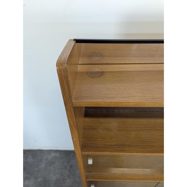 Wood Étagère in the style of Guariche, 1950s For Sale - Image 7 of 8