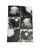 SeT of Four Black & White Acrylic and Ink Paintings on Canvas Titled La Luna For Sale - Image 9 of 10
