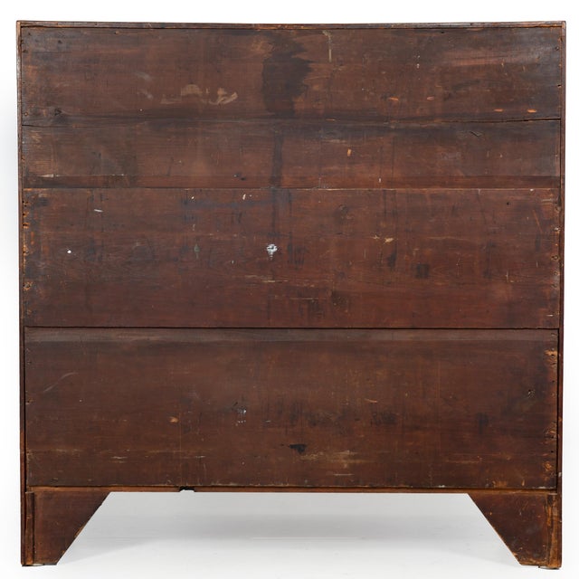 19th Century Rare American Federal Mahogany Cylinder Desk, Baltimore or Annapolis Ca. 1800 For Sale - Image 5 of 18