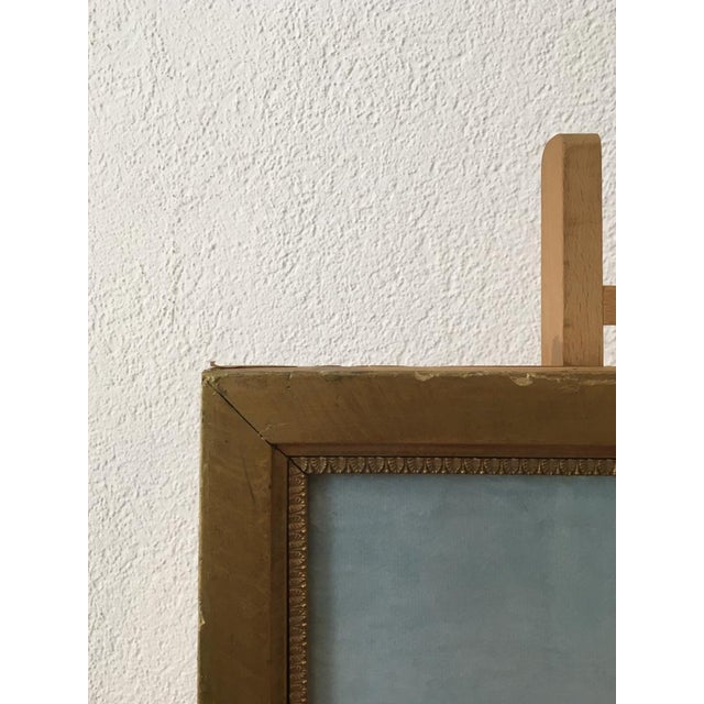 Joseph Mittey, Au bord de l'eau, Gouache on Paper, Framed For Sale - Image 6 of 9