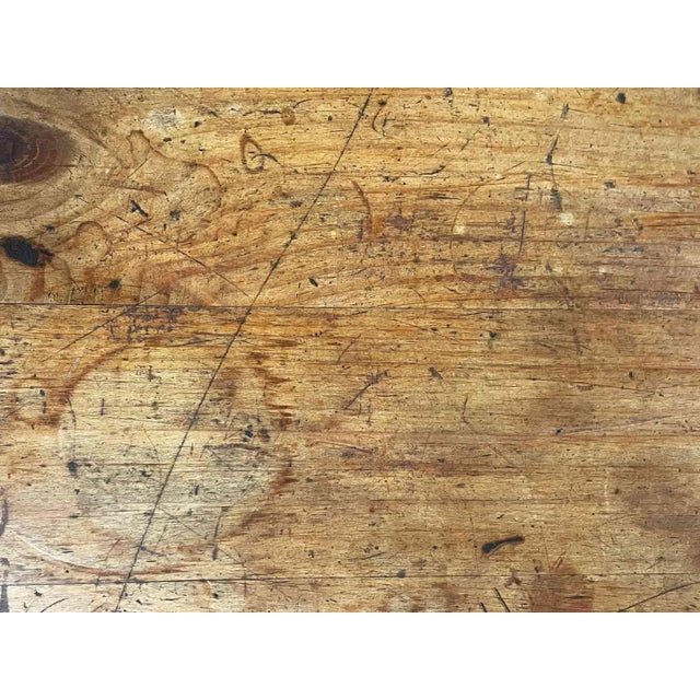 1940s Harvest Table by Townshend in Vermont For Sale - Image 5 of 11