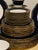 72 Pieces Royal Worcester English Porcelain Dinnerware Navy Blue & Gold Encrusted Set for 12 People For Sale - Image 9 of 12