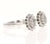 Modern Natural Diamond 0.74 Carat White Gold Cuff Ring, Size 6.5 For Sale - Image 3 of 9