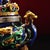 Metal Gilt Cloisonné Dragon Motif Incense Burner / Censer For Sale - Image 7 of 9