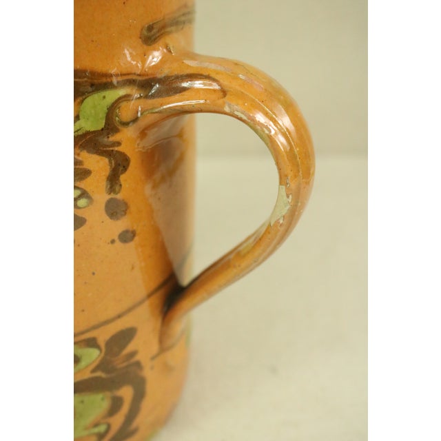 Late 19th Century French Pottery Pitcher From Savoie For Sale - Image 6 of 8