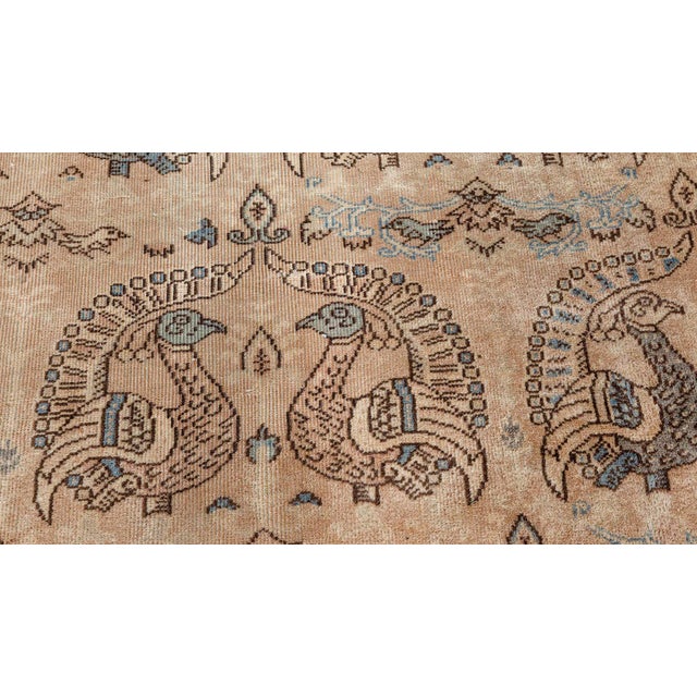 This exquisite 1920s Turkish Sivas rug is a remarkable example of Anatolian craftsmanship and visual storytelling....