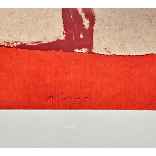 Karl Bohrmann, Mixed Media, 1996, Signed, Trees, Provenance Galerie Meyer-Ellinger For Sale - Image 3 of 7