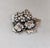 1960s Vintage 1960s Signed Napier Silvertone Grape Cluster Brooch For Sale - Image 5 of 8