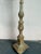 Wood Vintage Regency Sarreid Gilt Tipped Floor Lamp For Sale - Image 7 of 8