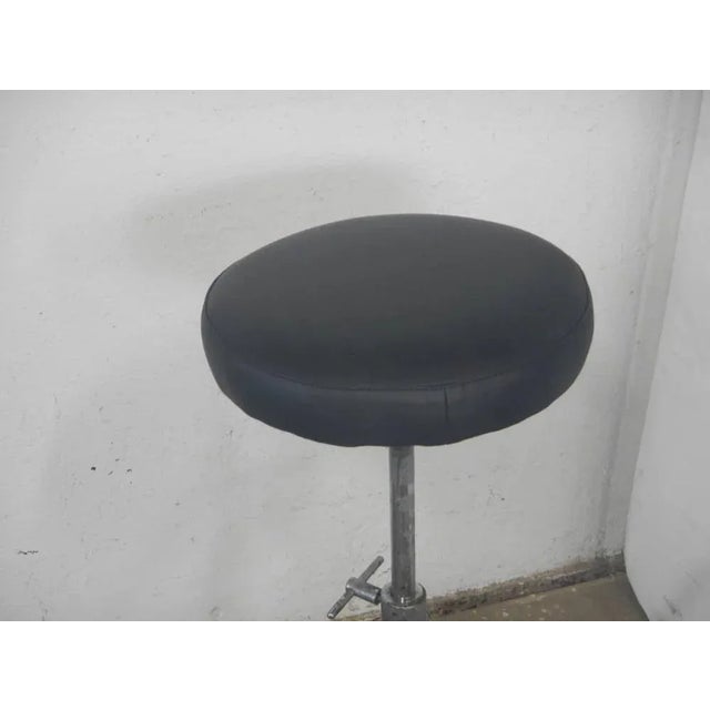 Metal Vintage Battery Stool, 1980s For Sale - Image 7 of 10