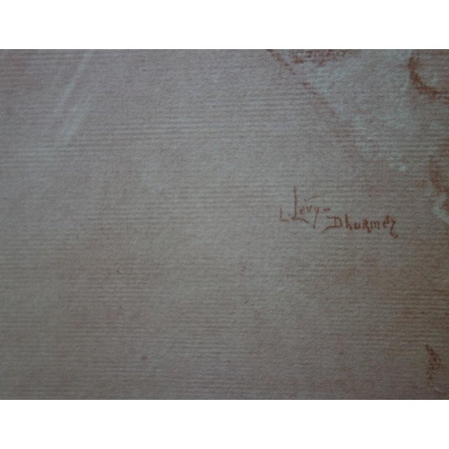 Lucien Levy-Dhurmer, A Beauty from Yesteryear, 1897, Lithograph For Sale - Image 5 of 6