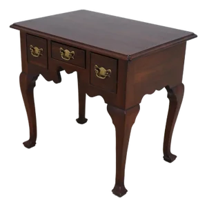 Statton Old Towne Cherry 3 Drawer Lowboy Dressing Table