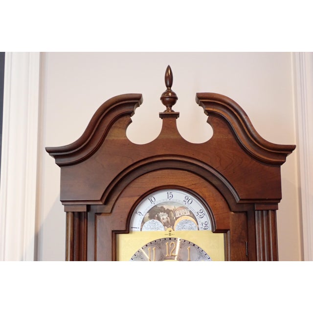 Vintage 1979 model 610-154 Aristocrat with registration number 192597. The case is cherry wood in a Bordeaux finish with...