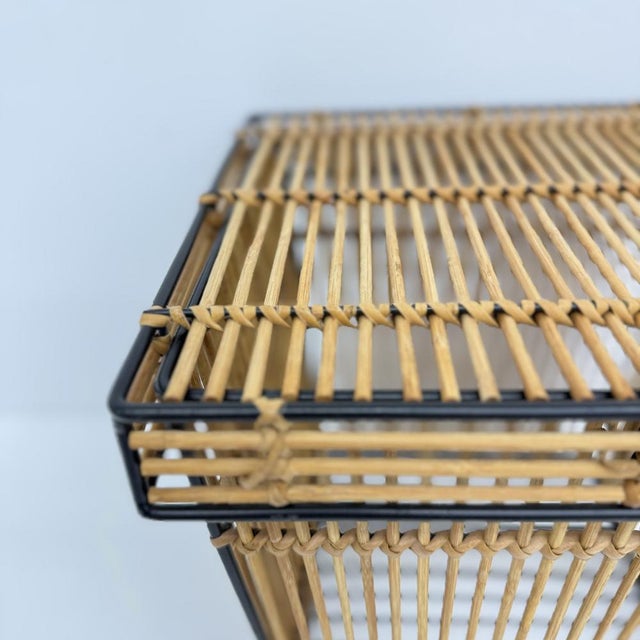 Storage Baskets by Dirk Van Sliedregt for Rohé, Netherlands, 1960s, Set of 2 For Sale - Image 14 of 18