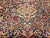 1900 - 1909 Vintage Persian Yazd Rug, Hand-Knotted Wool, Allover Floral Pattern, Navy & Red, 9x12 For Sale - Image 5 of 18