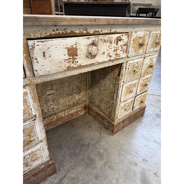 Antique Early 20th Century Barbers Cabinet For Sale - Image 11 of 18