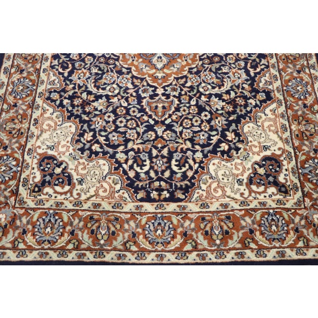 Vintage Indian Rug - 04'03 X 06'05 For Sale - Image 4 of 9