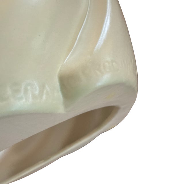 Ceramic Large 1977 Sittre Ceramic Products "Lady in the Wind" Figurative Sculpture For Sale - Image 7 of 7