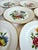 French Country Set of 7 Mid-Century JKW Bavaria Fine Porcelain Floral Plates Made in Western Germany For Sale - Image 3 of 8
