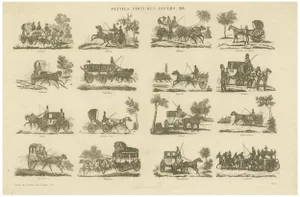 Small Carriages, 1820, Paper
