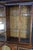 Brown 1970s Oak Chinese Chinoiserie Shou Ming Style China Display Cabinet Credenza 84" For Sale - Image 8 of 16