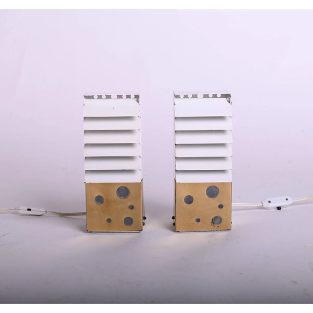 1950s Mid-Century Modern Avangarde Lamps from Zukov, 1960s, Set of 2 For Sale - Image 5 of 13