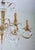 Metal Chandelier with Crystal Trimmings For Sale - Image 6 of 6