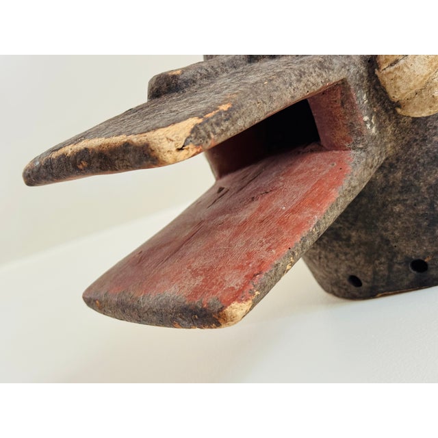 20th Century Chamba Bush Cow Mask From Nigeria For Sale - Image 11 of 15