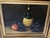 1950s Pair of Mid-Century Still Life Oil Paintings Signed Kance in Carved Gilt Wooden Frames For Sale - Image 5 of 11