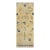1920s Yellow Field Geometric Antique Chinese Ningxia Knotted Wool Rug For Sale