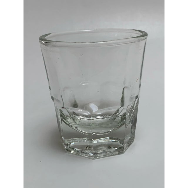 Transparent Classic Set of Five Whiskey Shot Glass Tumblers For Sale - Image 8 of 12
