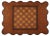 Spritely Home Accent Furniture Bianchi Traditional Game Table, Medium Brown For Sale - Image 4 of 6