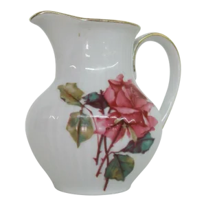 Wunsiedel Bavaria Germany Floral Small Creamer Pitcher