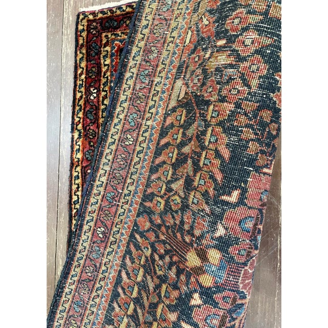 Antique Persian Sarouk Mohajeran Rug For Sale - Image 4 of 10