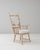 Wood 20th Century French Spindle-Back Oak Armchair with Bouclé Cushions For Sale - Image 7 of 18