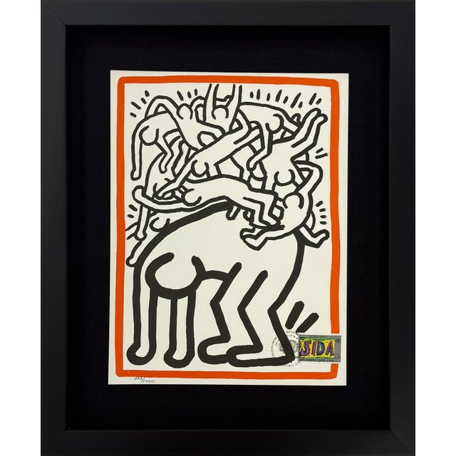 Lithograph in colors, on Arches wove paper. Sheet size 11 x 8.5 inches. Frame size: 15.5 x 12.75 inches. Littmann p. 168....