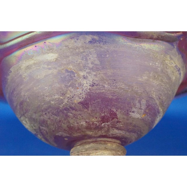 Iridescent Pink Murano Glass Vase from Seguso, 1900s For Sale - Image 18 of 18