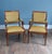You are viewing an elegant set of four Biedermeier arm chairs Frame & Wood: Crafted from rich, warm-toned mahogany with a...